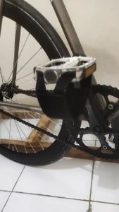 Toe Strap Pedal Sepeda Fixie Hitam