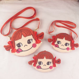Adorable Japanese Style Plush Coin Purse Candy Girl Small Rope Bag Large Crossbody Multi-Purpose Bag Childrens Bag