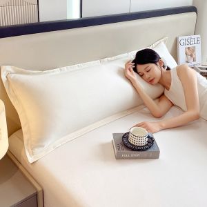 Solid Color Double Couple Body Pillowcase Long Pillow Case Sleeping Pillow Cover for Dakimakura Bed Sofa 48x120/48x150/48x180CM