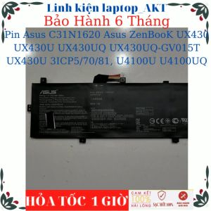 Pin laptop Asus C31N1620 Asus ZenBooK UX430 UX430U UX430UQ UX430UQ-GV015T UX430U 3ICP5/70/81 U4100U U4100UQ