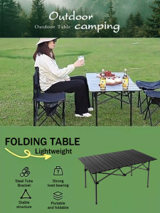 AURA Camping Chair & Table Set: Lightweight Furniture for Your Next Adventure