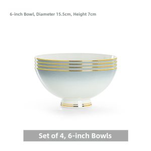 Yomerto | Luxury Bone China Dinnerware Set for Home
