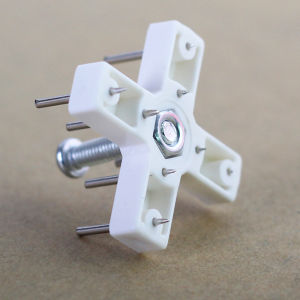 8-Pin Screw Hanging Reinforcement Screwless Long Needle Wire-Wrap Board Installation Fixed Hook 4 Monitoring Wallpaper Wall Grille Nail