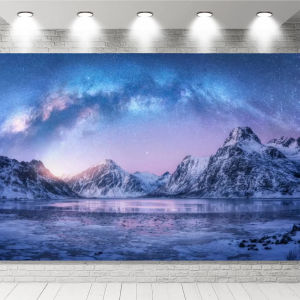 Jigsaw Puzzle 1000PCS Dreamy Night Sky With Glowing Stars And Moon Over Clouds For Adults Stress Relief Relaxing Activity