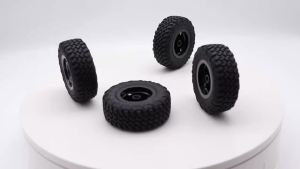 5mm Hex MN99S Rubber RC Wheels for MN98 MN82 WPL C24-1 B36 D12 C64 D74-1 Off Road Car Upgrade High-Performance RC Tire