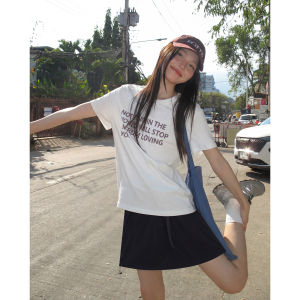 Grey A-Line High Waist Skirt
