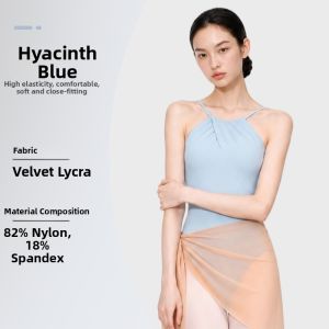 DAN’S GIRL | Backless Halter Unitard Dancewear