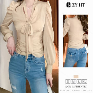 ล้างสต๊อก 299บาท เสื้อเกาหลี เสื้อแฟชั่น เสื้อเชิดหญิง เสื้อทำงานหญิง เสื้อเชิตหญิง EraVogue 4459