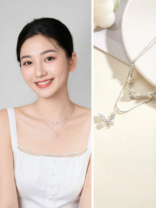 SANFU | Refreshing Double Layer Design Necklace
