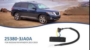 OEM 253803JA0A Plastic Car Rear Trunk Liftgate Tailgate Switch For Nissan Pathfinder 2013-2019 Tailgate Trunk Opening Switch