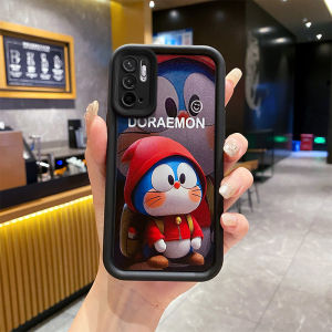 Anti-Fall Silicone Phone Case for Redmi Note10 5G International Version Mens Protective Cover Couples Cute Cartoon Design