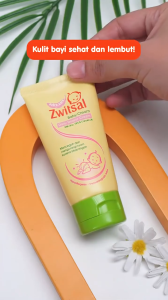 Zwitsal Baby Daily Diaper Cream Tube 50Gr - Krim Ruam Popok Bayi