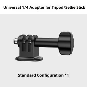 WEIDONGFANG | Camera Mount Adapter for GoPro 13/12 Insta360 X5/Ace Pro 2 Go3s DJI Action 5 Pro/4 1/4 Inch Screw
