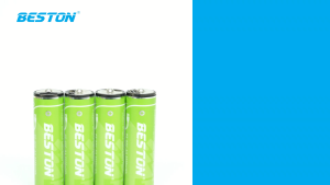 Bộ 4 Pin sạc AA 1.5V Beston 2200mWh Lithium 2AC-60 hỗ trợ sạc nhanh trực tiếp bằng cổng USB type C