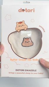 Nhộng chũn quấn bé sơ sinh trùm chân DOTORI vải co giãn thoáng khí giúp bé ngủ ngon Made in Korea