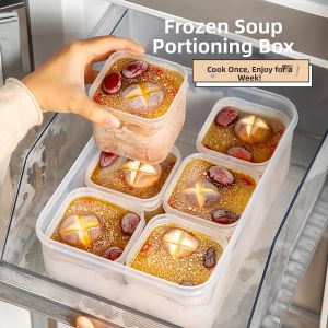Food Storage Box for Refrigerator and Freezer Use