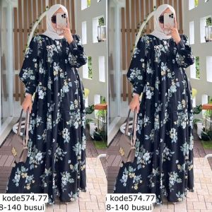 MEZORA DRESS - GAMIS BUNGA RAYON DIAMOND IMPORT BUSUI KLOK MAYUNG NEW MODEL