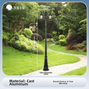 VINCAN | Solar European Style Outdoor Garden Street Lamp