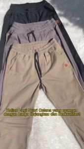 BAPIN Celana Jogger Panjang Pria - Jogger Long Pants Ukuran Jumbo S-3XL