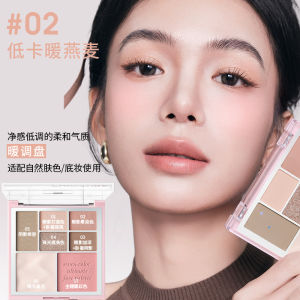 Chioture Quad Chrome Highlighting And Contouring Palette Matte And Shiny Illuminator under Eye Concealer for Beginners