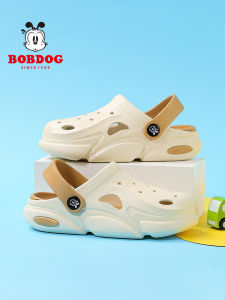Bobdog Kids Slippers Soft Bottom Clog Summer Shoes Boys Casual EVA Slip-On Toddler Footwear Comfortable Breathable Foot Cover