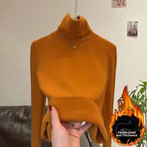 Luxury Spring Fashion Inner Wear High Neck Blouse