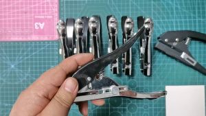 Hole Puncher Besar 6mm 8mm 10mm Pelubang Kertas Craft Tang Pembolong Heavy