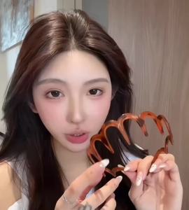 Phụ Nữ Hàn Quốc Lược Chải Tóc Chống Trơn Trượt Dây Đeo Đầu Hình Chữ U Nhựa Tóc Vòng Có Răng Cố Định Lông Tơ Trên Đầu Tóc Thời Trang Phụ Kiện Mũ Đợi Đầu Đa Năng