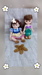 [KHÔNG KÈM BÚP BÊ]  PHỤ KIỆN GIÀY NHỰA CHO DOLL 27CM 11 INCH – SIÊU ĐÁNG YÊU  PVN9521