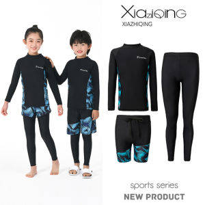 BINGHUJING | Family Waterproof Sunscreen Quick Dry Swimming Suit