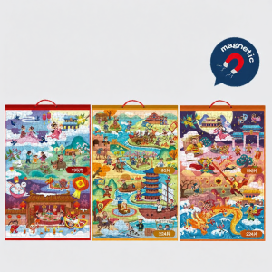 Magnetic Educational Toy Set for 3-6 Years Old
