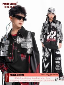 PANDA STORM | Fashion Dance Costume Set for Kids