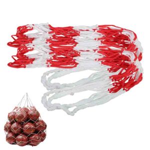 1Pc Football Net Bag Nylon Bold Storage Bag Single Ball Carry Portable Equipment Outdoor Sports Soccer Basketball Volleyball Bag