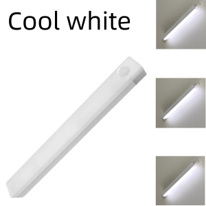 Smart Motion Sensor LED Night Light Rechargeable Human Body Infrared Sensing Cabinet Lamp for Kitchen Hallway Bath Room