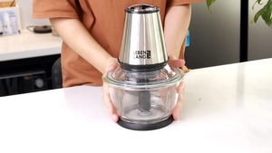 Máy Xay Thịt Đa Năng LBUF1920 LEBENLANG 400w Dung Tích 1200ml2 Cấp Độ Xay ThịtXay Rau CủLưỡi Dao Kép Inox 304 Sắc Bén