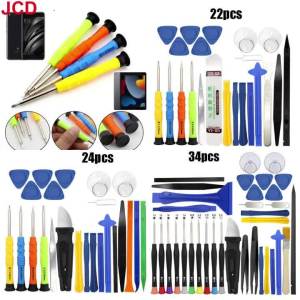 40 in 1 Mobile Phone Repair Tools Disassemble Repair Set for iPhone Screwdriver Combination Skid Multi Function Disassembly Kit