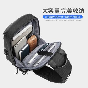 EURCOOL 2110 Tas Selempang Chest Bag Elegant Trendy Casual