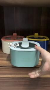 Tempat Bumbu 4 Sekat-Tempat Bumbu Dapur Unik-Wadah Bumbu Dapur Cantik-Tempat Bumbu 4 in 1 Kotak