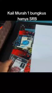 Kail Pancing Nila Lumut Model Kecil PlyFish Acxis Marusode 1054 / Mata Kail Ikan Mujair Nila