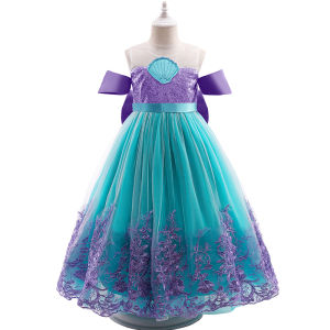 New Ariel Princess Dress for Girls Summer