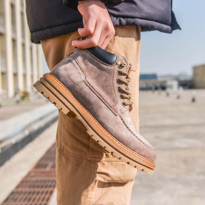 American Retro British Style Casual Versatile Boots