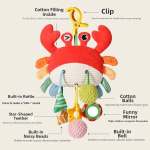 MUFANSEN | Educational Pull Toy for Babies 6-12 Months