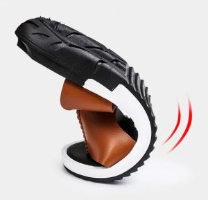 Men's Durable Soft Cushion Sport Slides & Plantar Fasciitis Arch Support