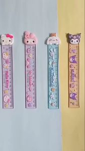 Fancy Penggaris Sanrio Head 15cm 728 / Garisan Alat Ukur Karakter Lucu