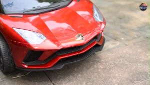 Kid Children Electric Ride On Remote Control Lamborghini Car Electromobile Toy Vehicle Kenderaan Elektrik Kanak 儿童电动车F36