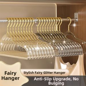 Translucent Glitter Non-slip Clothes Hanger