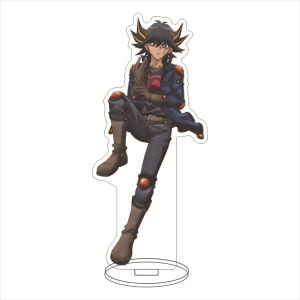 Bandai | 16CM Yu-Gi-Oh! 5Ds Anime Acrylic Stand Yusei Fudo Jack Atlas Akiza Izinski Crow Hogan Hình Vật Trang Trí Sưu Tập Quà Tặng Giáng Sinh