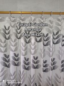 Gorden Plisket/gorden amanda/gorden minimalis jendela dan pintu kawat S bahan tebal