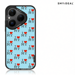 Smyideal | Magnetic No-Collision Design Blue Phone Case For Huawei Pura90Pro and Other Models