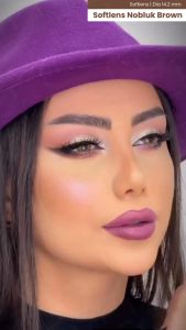 OLALILA SOFTLENS MY NOBLUK BROWN 14.5MM WEDDING LENS BY PINKIN